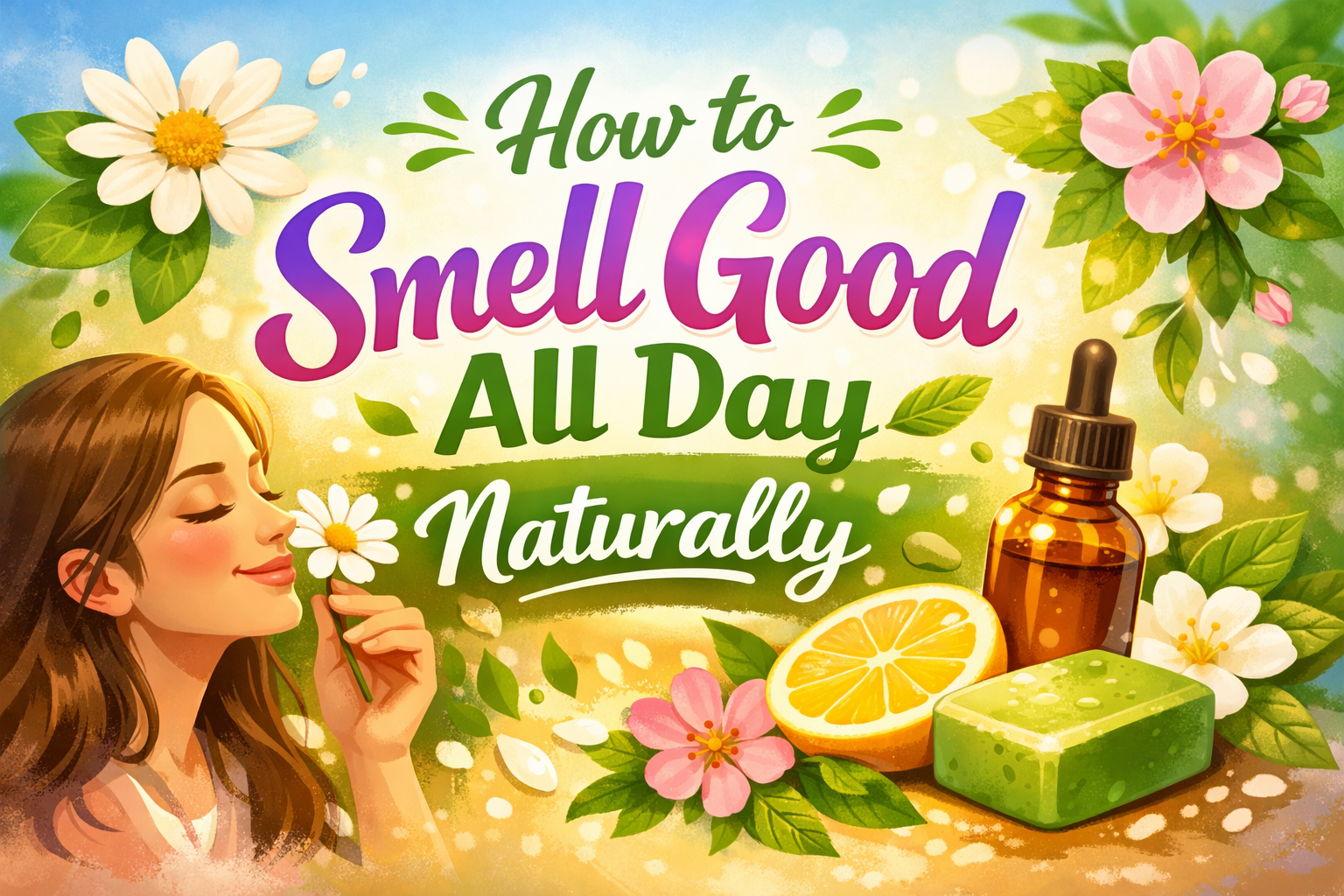 How to Smell Good All Day Naturally