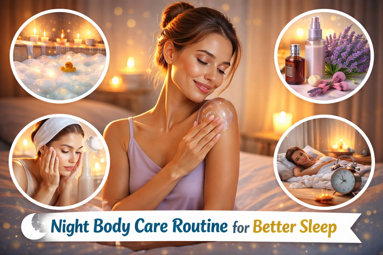 Night Body Care Routine for Better Sleep