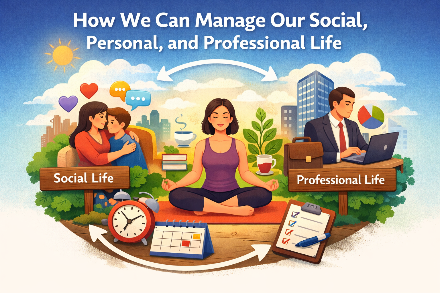How We Can Manage Our Social, Personal, and Professional Life