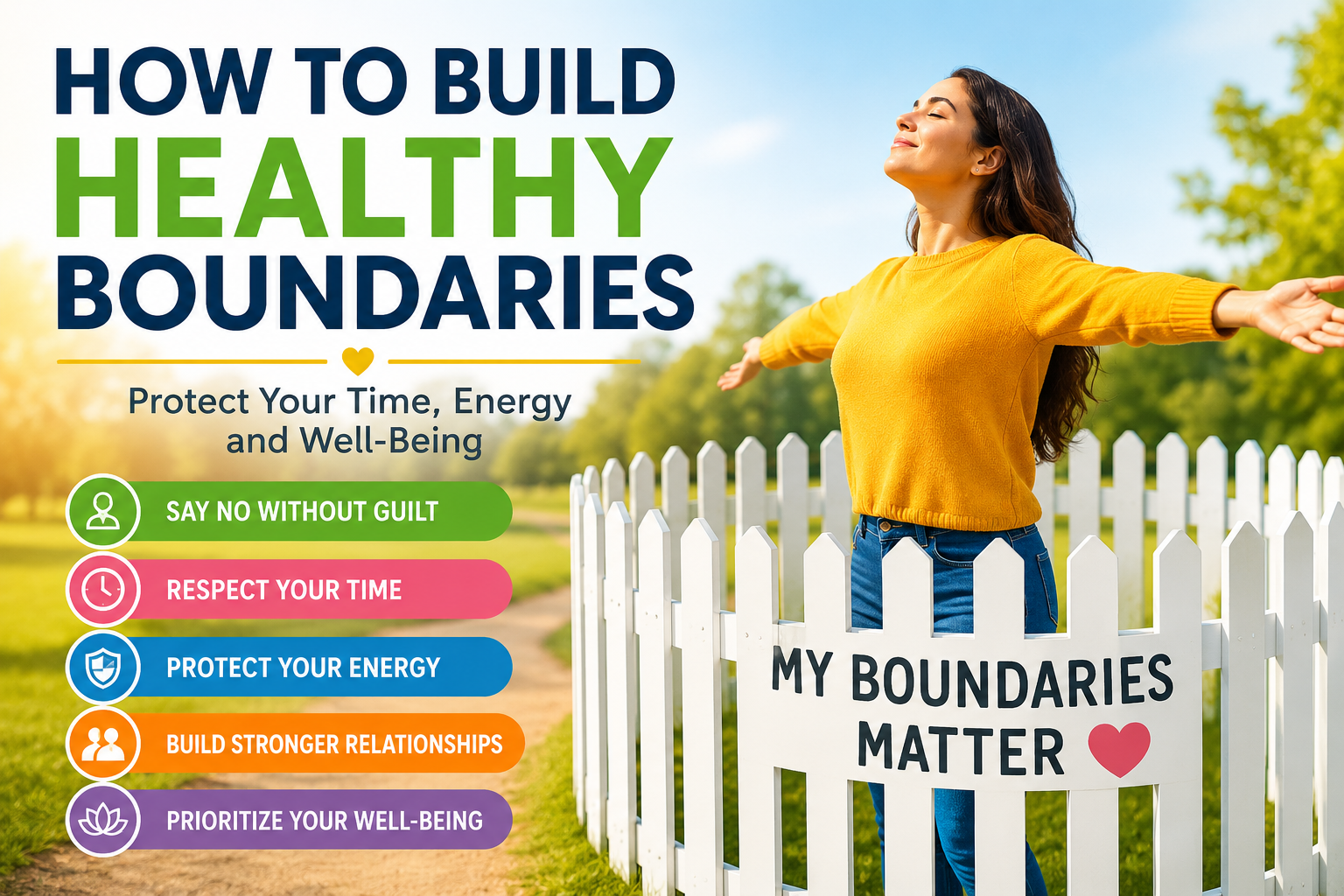 How to Build Healthy Boundaries