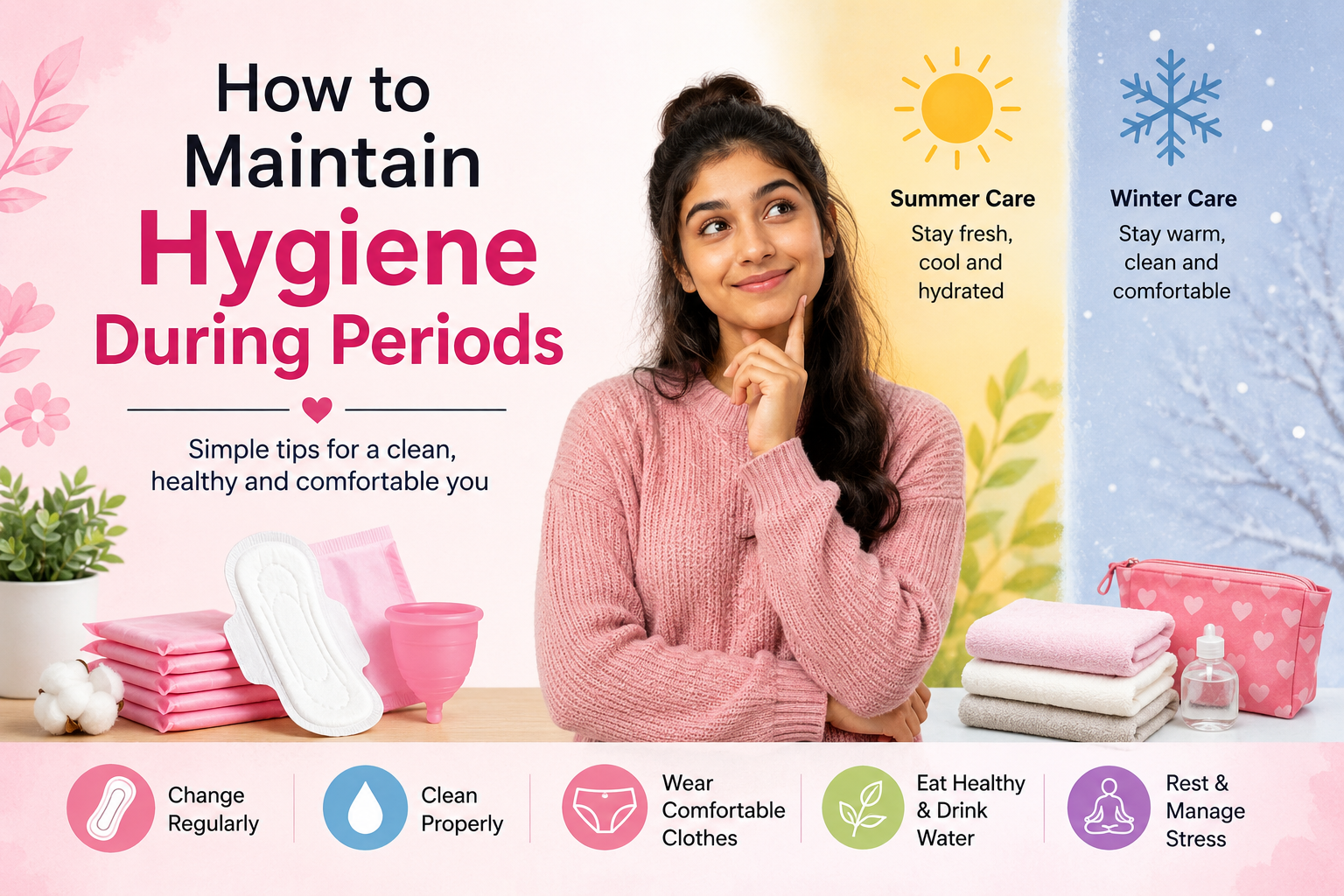 How to Maintain Hygiene During Periods
